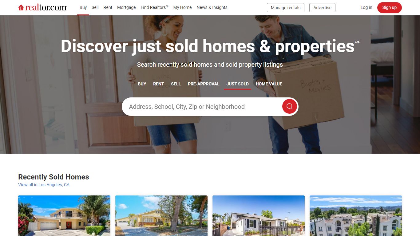 Just Sold | Recently Sold Homes and Sold Properties | realtor.com®